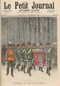 Funeral of Albert Victor (1864-92) Duke of Clarence, from 